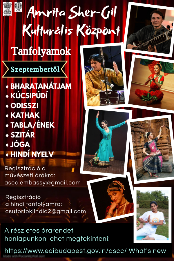 Tanfolyamok / Performing Art, Language and Yoga Courses